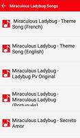 Miraculous Ladybug All Songs capture d'écran 1