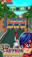 🐞 3D Ladybug Subway Adventure capture d'écran 3