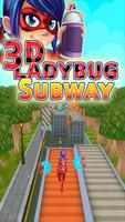 🐞 3D Ladybug Subway Adventure capture d'écran 1