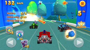 3D ladybug Go Kart: Buggy Kart Racing Ekran Görüntüsü 1