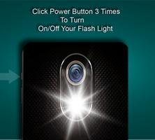 Power Button Flashlight captura de pantalla 3