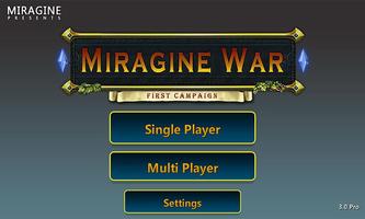 Miragine War poster