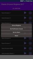 Sony Ericsson Ringtone 2017 capture d'écran 1
