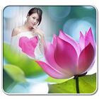 Photo Frame Lotus Flower icon