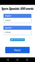 Learn Spanish - 500 words screenshot 1