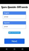 Learn Spanish - 500 words Screenshot 2