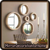MIRROR DECORATION FOR HOME icon