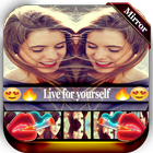 Mirror Photo - 2D + 3D Reflection & Collage Maker 图标