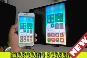 Connect phone to tv -screen mirroring- پوسٹر
