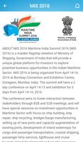 MARITIME INDIA SUMMIT capture d'écran 2