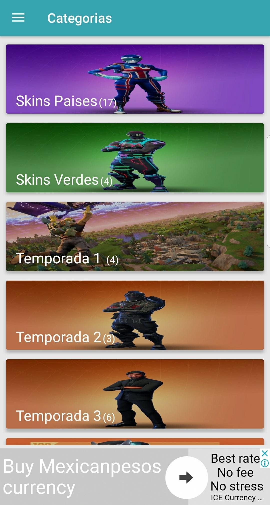 Skin Fondos De Pantalla De Fortnite Para Celular