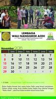 Kalender Almanak Aceh ポスター