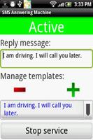 SMS (Text) Answering Machine پوسٹر