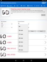 SKF Steering bearing solutions screenshot 2