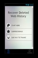 Recover Delete Web History Tip पोस्टर