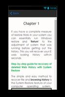 Recover Delete Web History Tip Screenshot 2