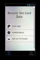 Recover SIM Card Data Guide poster