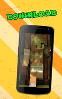 Skins minecraft for girls پوسٹر