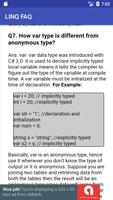 LINQ FAQ screenshot 3