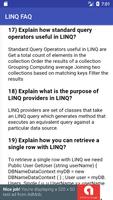 LINQ FAQ poster