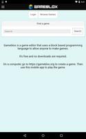 Gameblox الملصق