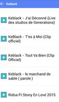 KEBLACK MUSICA SONGS captura de pantalla 2