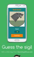 Guess the Game of Thrones sigil capture d'écran 1