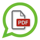 Поделиться PDF на WhatsApp иконка