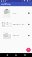 PDF Share for WhatsApp پوسٹر