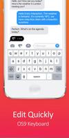 OS10 Keyboard - Emoji Keybord capture d'écran 3