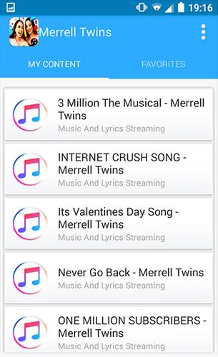 aktivitet Forbavselse Relativitetsteori Merrell Twins - All Musica Lyrics for Android - APK Download