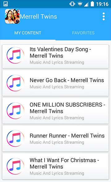Merrell Twins - All Musica Lyrics for Android - APK Download