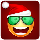 Santa Emoji & Christmas Emoji icône
