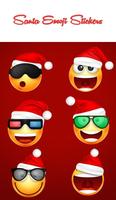 Santa Emoji & Christmas Emoji Affiche