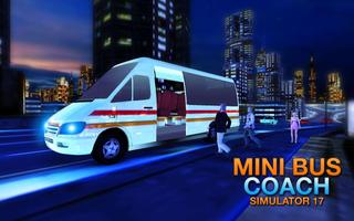 Mini Bus Coach Simulator 17 - Challenger Jazdy plakat