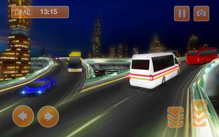 Mini Bus Pelatih Simulator 17-Mengemudi Challenger screenshot 1