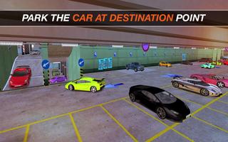 Luxury Sports Car Parking Simulator Mania Driving capture d'écran 2