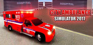 市の救急車運転＆レスキューミッションゲーム2017