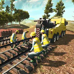 Скачать Поезд строительного крана Simulator 17& Builder 3D APK