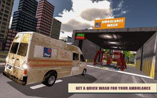 Real Ambulance Truck Wash Simulator 2018 Screenshot 2
