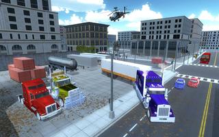 Extreme Euro Heavy Truck Driving Simulator 17 3D capture d'écran 1