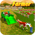 Grand tracter Cargo Transport Farming Simulator 3D icône