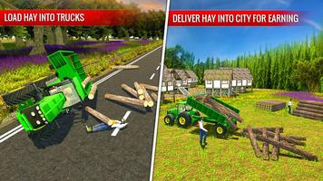Большой трактор  Сельское хозяйство Simulator 3D скриншот 1