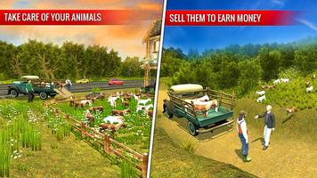 Большой трактор  Сельское хозяйство Simulator 3D скриншот 2