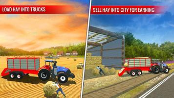 Большой трактор  Сельское хозяйство Simulator 3D скриншот 3