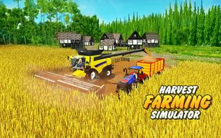 Grand Tracteur fourrager Farming Simulator 2018 3D Affiche