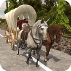 ikon Pertanian Kereta Kuda Transportasi Simulator 2018