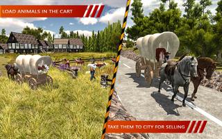 Pertanian Kereta Kuda Transportasi Simulator 2018 screenshot 1