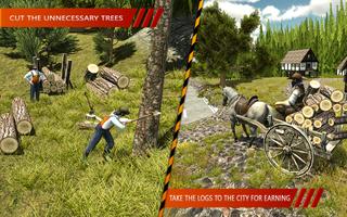 برنامه‌نما Farming Horse Carriage Transport Simulator 2021 عکس از صفحه