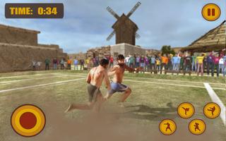 Kabaddi Fighting 2018 : Wrestling League Knockout screenshot 1